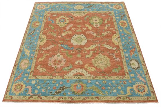 Anatolia Rug 10'1'' x 10'4'' Brown Wool Modern Hand-Knotted Carpet